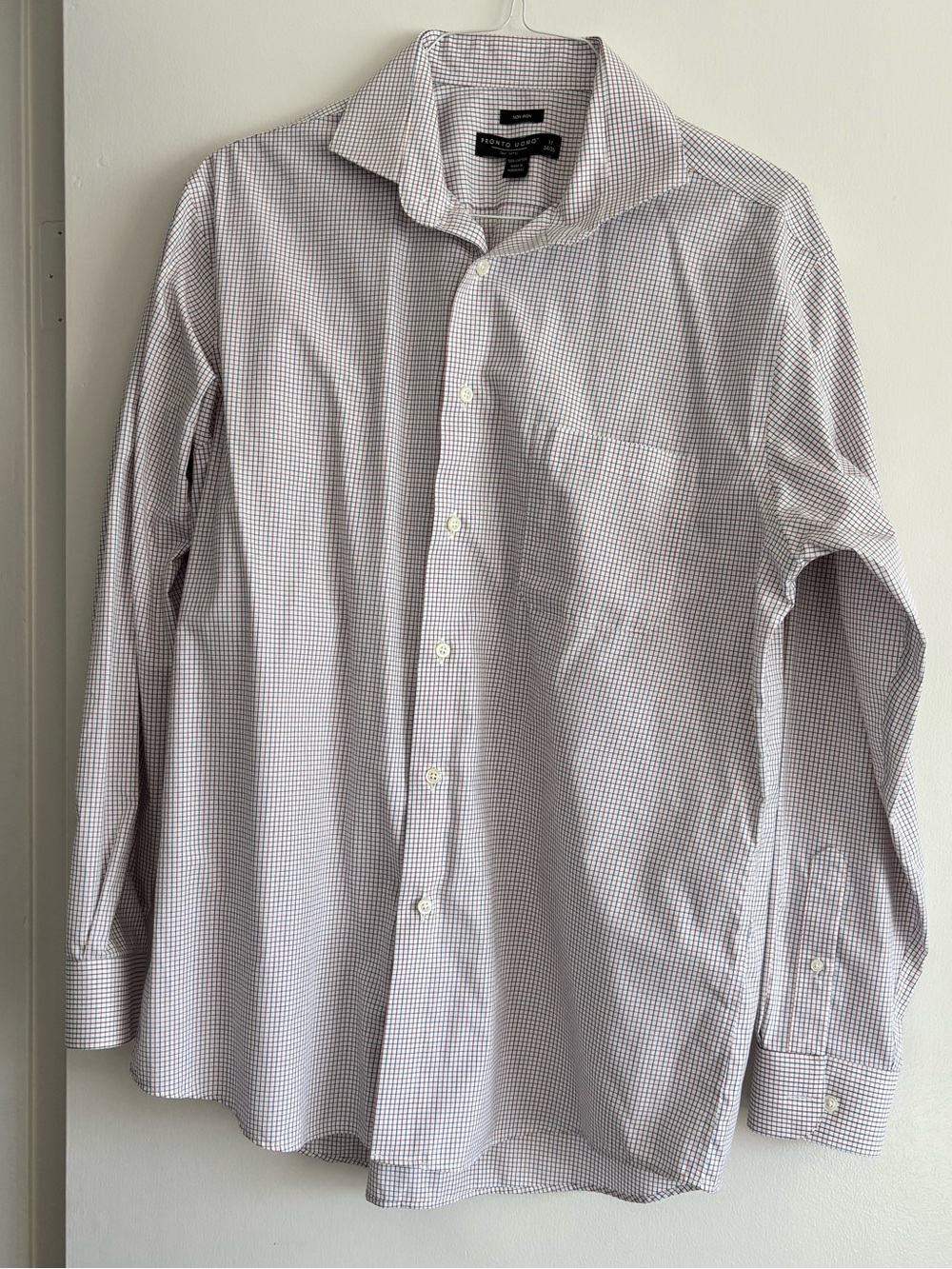 Pronto Uomo Checker Dress Shirt 👔